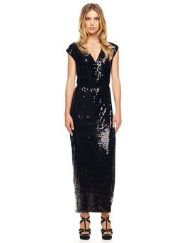 MICHAEL Michael Kors Sequined Maxi Dress