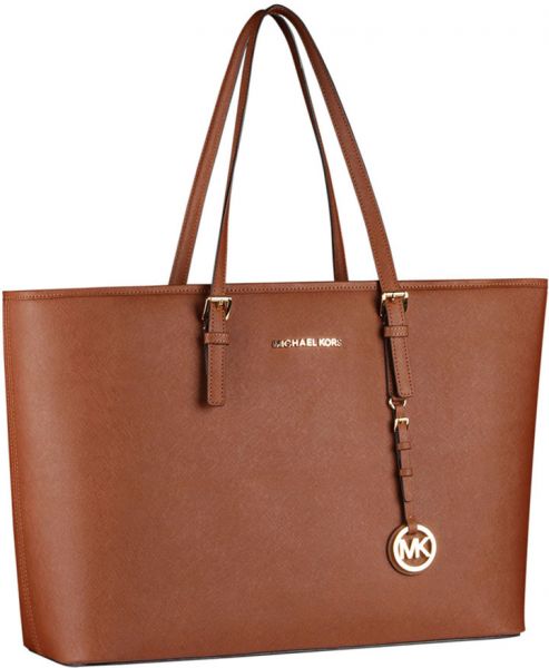 MICHAEL Michael Kors Jet Set Logo Macbook Travel Tote