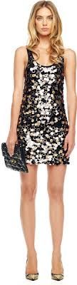 MICHAEL Michael Kors Sleeveless Paillette Dress